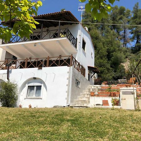Вилла Unique Sea View House Каландра Экстерьер фото